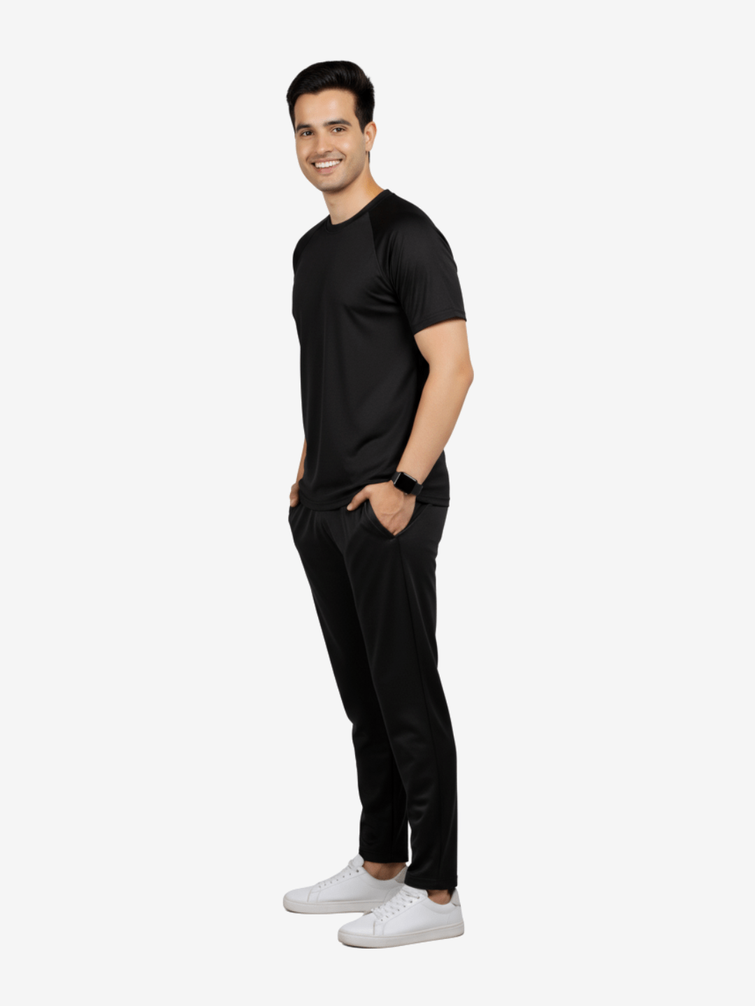 Full Black - Summers Dryfit Tracksuit