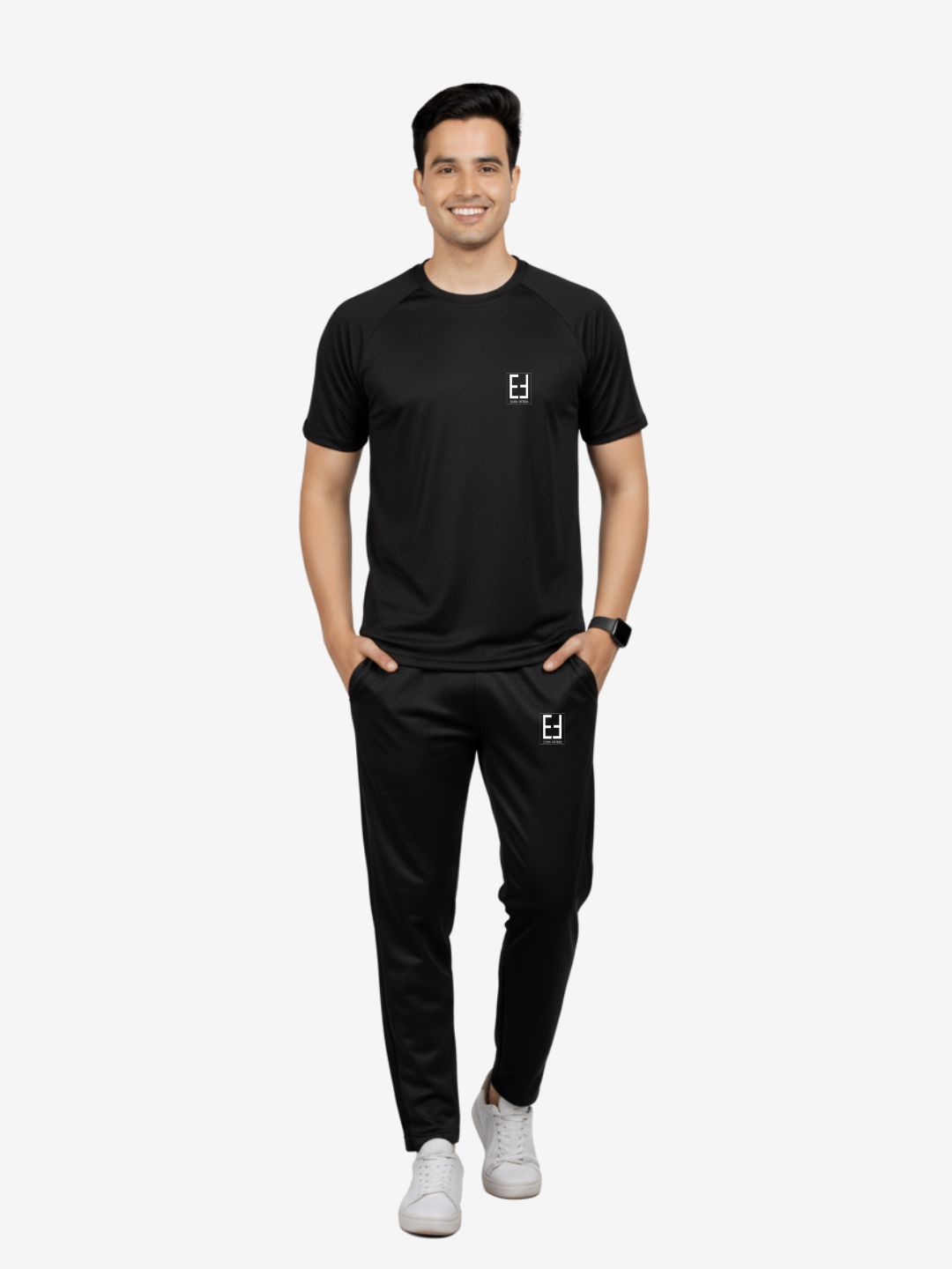 Full Black - Summers Dryfit Tracksuit