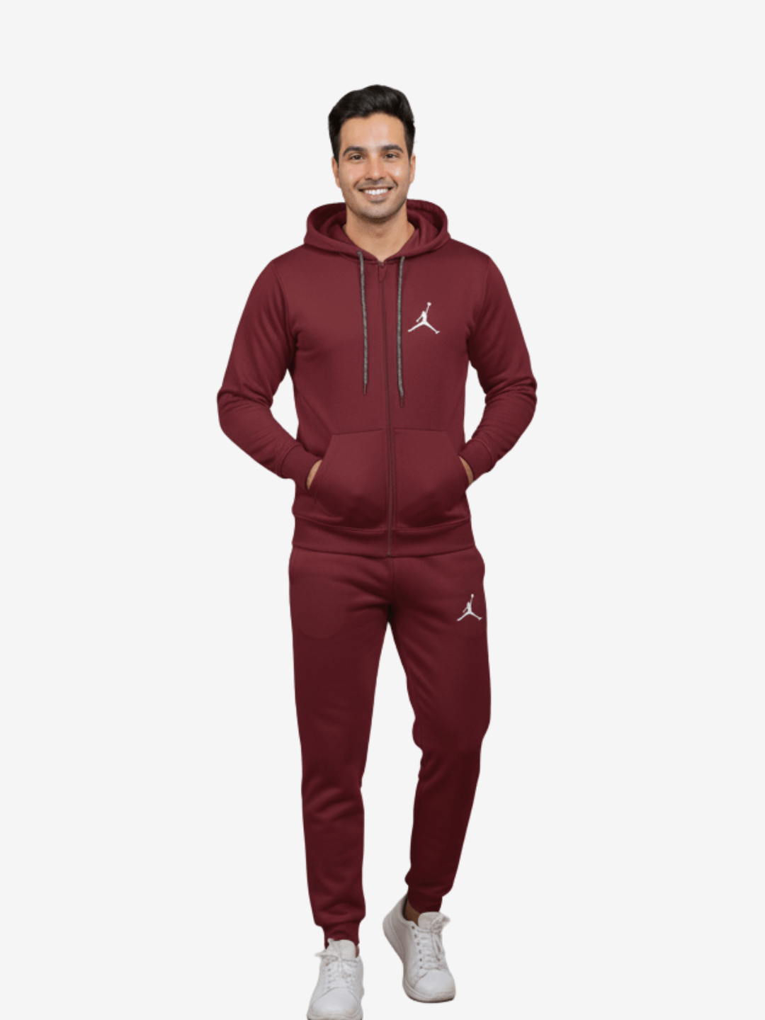 Mehroon Hoodie & Trouser - Premium Winter Tracksuit