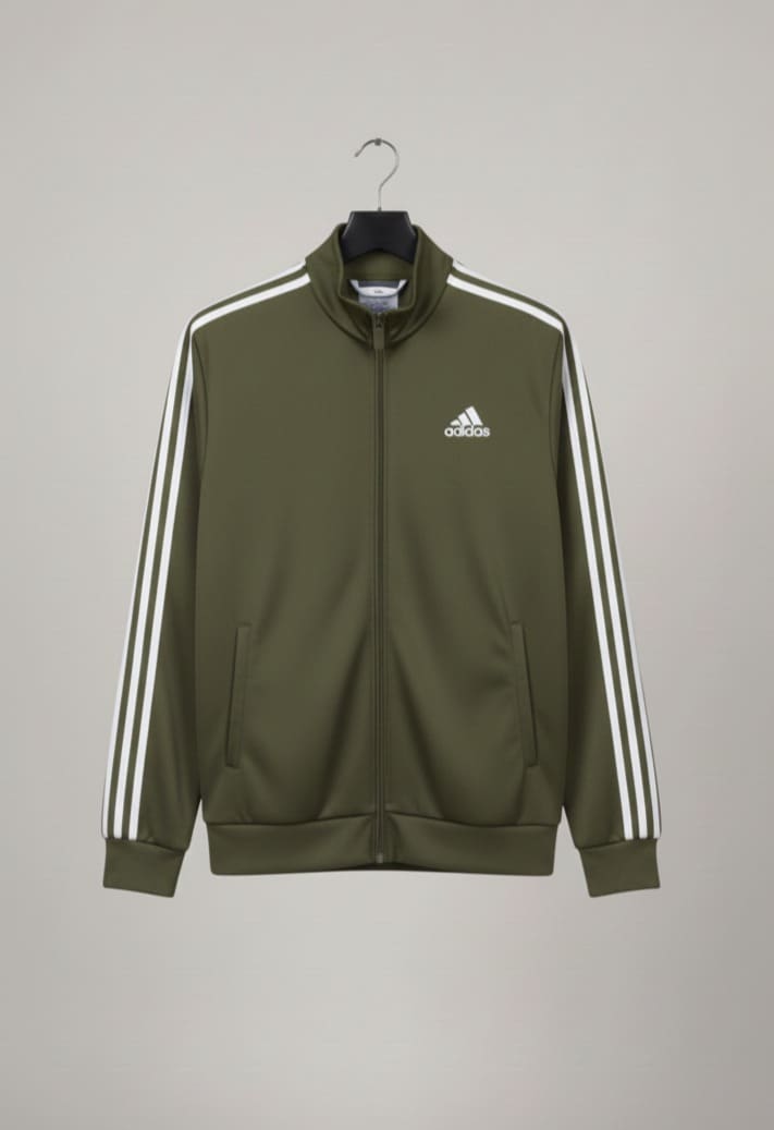 Adidas Olive Green Tri-liner Winter Jacket